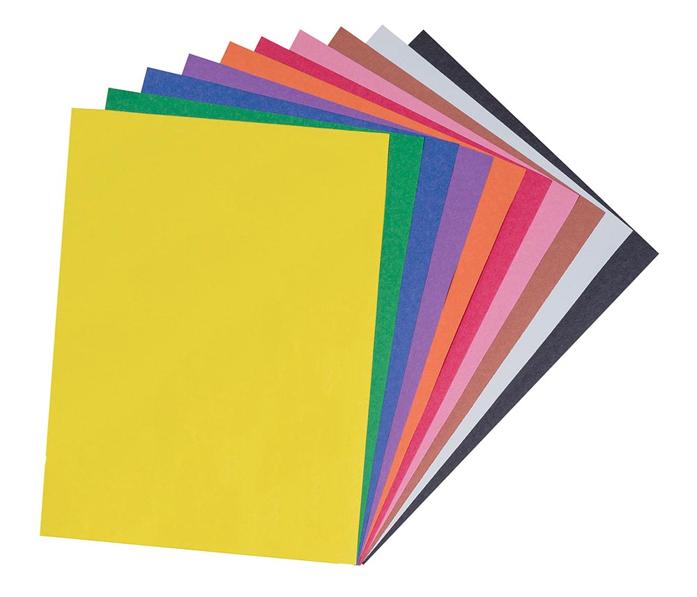 500 Sheet Sunworks Construction Paper Assorted Colors | Teacher Direct